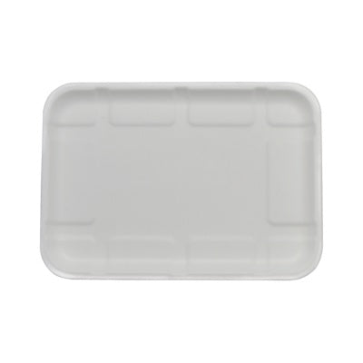 Bagasse pulp carrot package tray with PET lamination