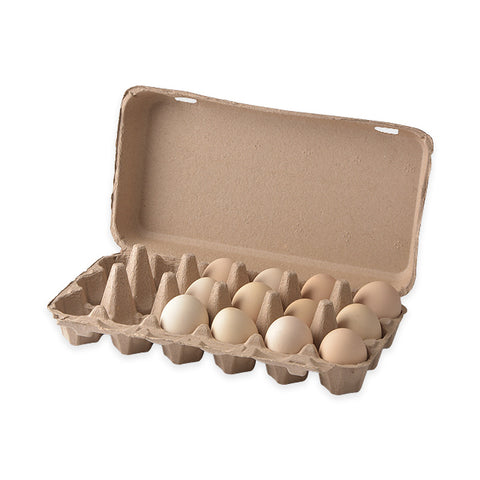 Paper Pulp 18 Egg Carton For Chicken Eggs