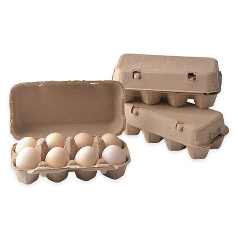 Paper Pulp 8 Egg Carton For Chicken Eggs