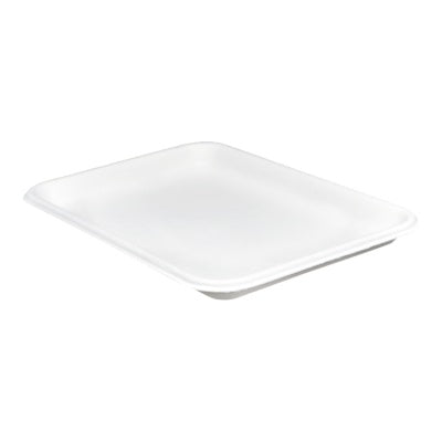 Compostable bagasse vegetable package tray 8*5.7 inch