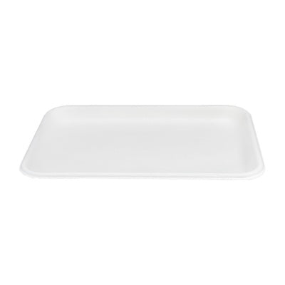 Compostable bagasse vegetable package tray 8*5.7 inch